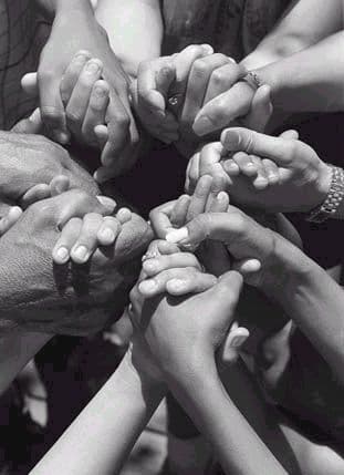 People in a community